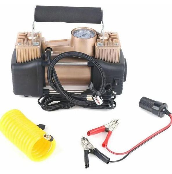 Автомобільний компресор 0321 12V 120W з інструментами в кейсі 3_06803 фото