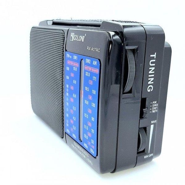 Радіоприймач Golon RX-A07AC багатохвильовий Black 3_03032 фото