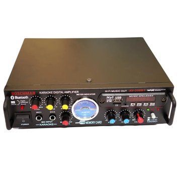 Підсилювач звуку Boschmann AV-339BT 2-канальний для караоке 2x120W 3_04520 фото