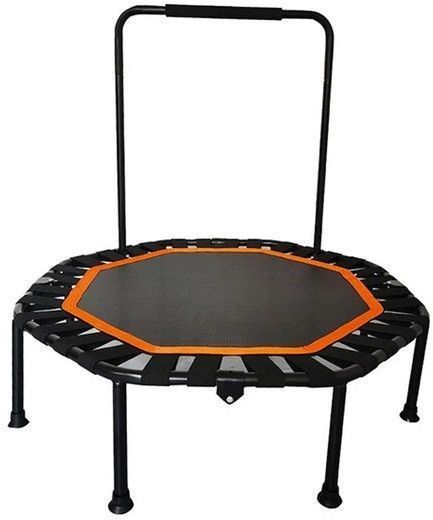 Фітнес батут R-105 з ручкою 105x120x25 см Black 3_08687 фото