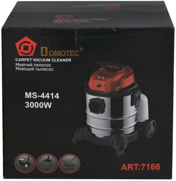 Промышленный пылесос Domotec MS-4414 моющий 20L 3000W 3_00636 фото