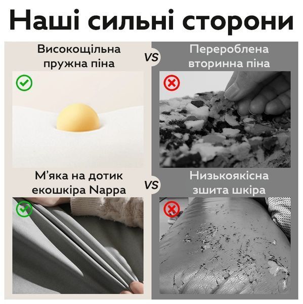 Зручна лавка для взуття NA71-100 з м'яким сидінням Чорна 3_08152 фото