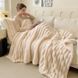 Плед Coral Fleece рельефный 150x200 см Beige 3_08638 фото 6