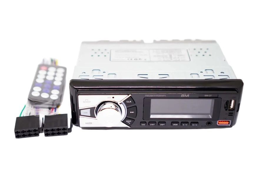 Автомагнитола Boschmann BM-27 с Bluetooth 2 USB microSD AUX MP3 FM 4x100W RGB 3_06827 фото