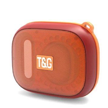 Колонка T&G TG394 IPX7 FM+MicroSD 500 мАг 4 Вт червона 7_01314 фото