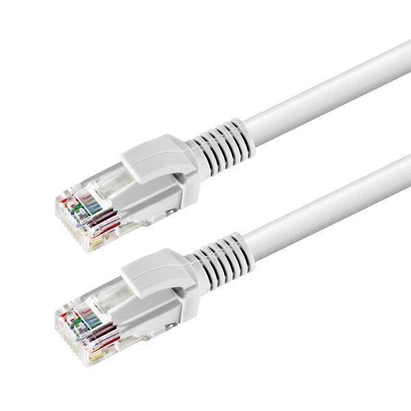 LAN кабель сетевой RJ45 CAT6 15м белый 3_05842 фото