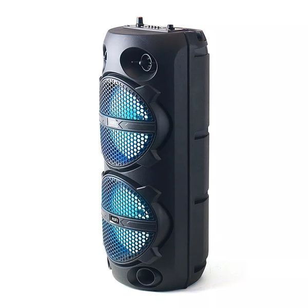 Портативна Bluetooth колонка RX-6208 6.5" RGB із мікрофоном 1800 mAh 20W Black 3_05105 фото