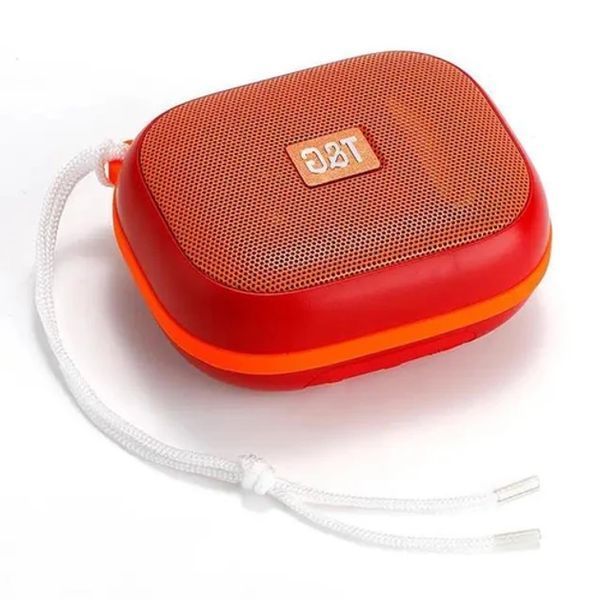 Колонка T&G TG394 IPX7 FM+MicroSD 500 мАг 4 Вт червона 7_01314 фото