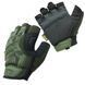 Тактичні рукавички без пальців 10154 XL для полювання та спорту Olive Green 7_02337 фото 1