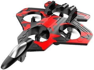 Радіокерований літак Fighter Jet BK5 для трюків Black-Red 3_07843 фото