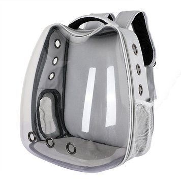 Рюкзак для домашних животных CosmoPet CP-102 Удобный перенос 39х35х23см Серый 3_06584 фото
