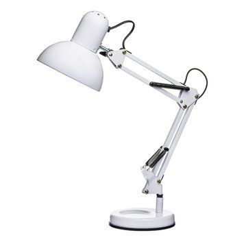 Настільна лампа Luxury Desk Lamp з прищіпкою і регулюванням White 7_03051 фото