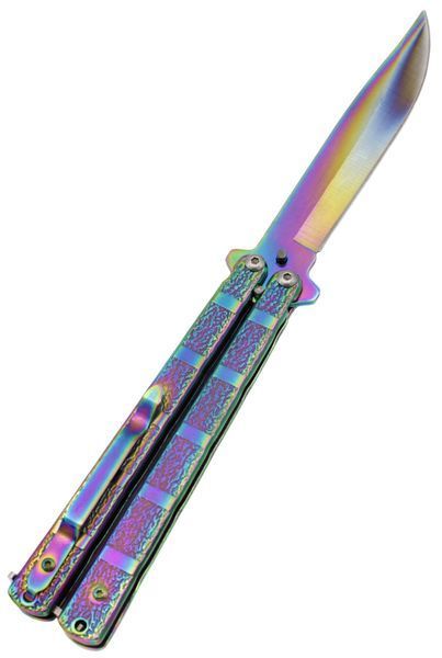 Ніж-метелик Benchmade F8029 складаний 22 см з градієнтним лезом 7_00568 фото