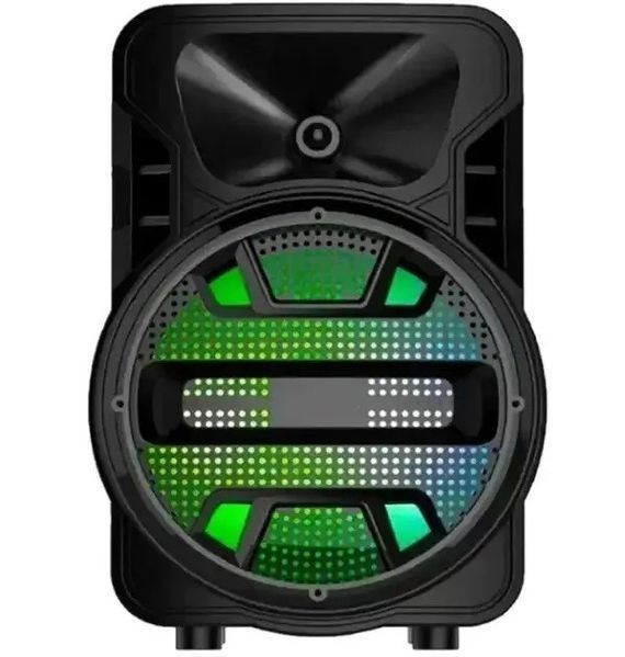 Портативная Bluetooth колонка Soonbox S8007 8" RGB чемодан 2000 mAh 15W Black 3_05106 фото