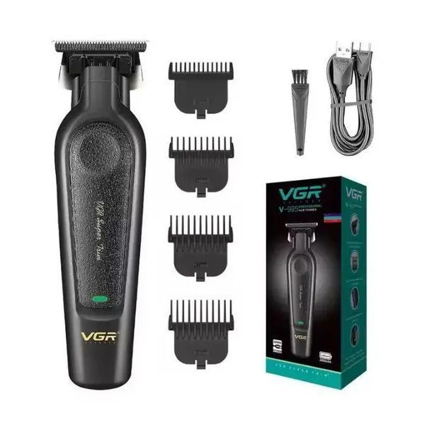 Профессиональная машинка для стрижки VGR V-995 4 насадки 5W Цвет Black 3_06949 фото