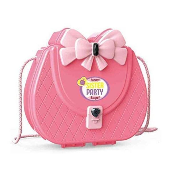 Игровой набор косметики Funny Sister Party Bags с зеркалом розовый 3_05709 фото