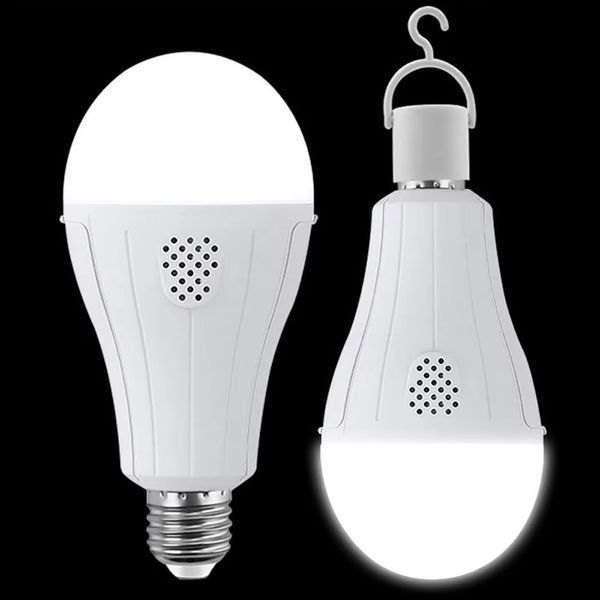 Світлодіодна лампа Emergency Bulb з акумулятором 20W E27 біла 3_05548 фото