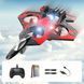 Радіокерований літак Fighter Jet BK5 для трюків Black-Red 3_07843 фото 3