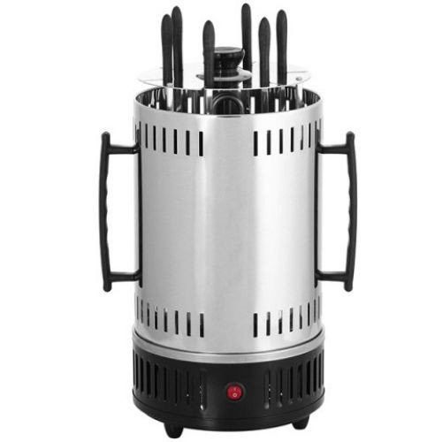 Электрошашлычница Domotec BBQ 1000W серебристая 3_00231 фото