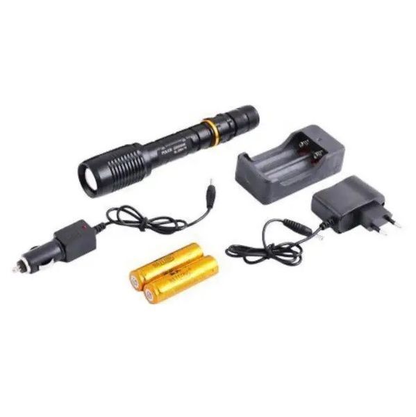 Тактичний ліхтарик Police BL-2804 158000 Вт T6 Black 3_03291 фото