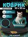 Двухслойный коврик для кошачьего туалета EVAPUZZLE 30x30 см Черный 3_07930 фото 4