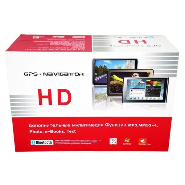 GPS навигатор Pi-685 7 дюймов 128MB 4GB Bluetooth с IGO и Navitel Black 3_06420 фото