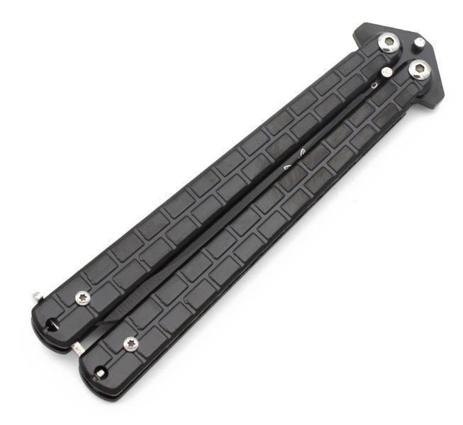 Нож-бабочка Benchmade F8022 складной 22 см с клипсой черный 7_00570 фото