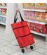 Сумка-трансформер для продуктов на колесах TrolleyBag 2в1 красная 3_05848 фото 4