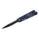 Міні-ніж-метелик Benchmade A1015 з кліпсою довжиною 16.5см Синій 7_01019 фото 1