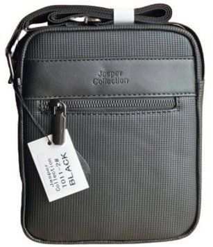 Сумка через плечо Jasper T011-2 с металлом 22x18x6 см Black 3_08758 фото
