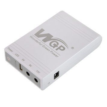 Джерело безперебійного живлення WGP для роутерів 5V/9V/12V 10400mAh білий 3_05362 фото