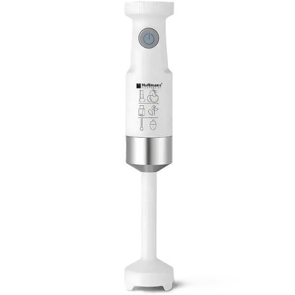 Занурювальний блендер Hoffmans HM-8042 600W 4в1 для кухні White 3_07220 фото