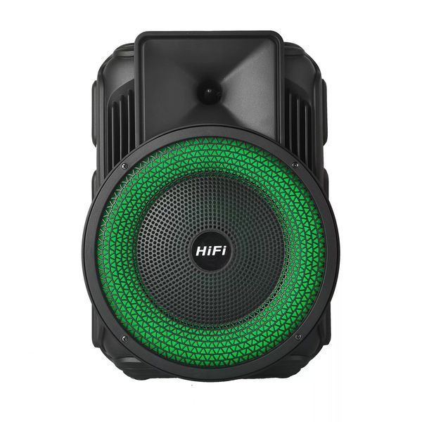 Портативна Bluetooth колонка RX-8135W 8" RGB валіза з караоке 10W Black 3_05108 фото