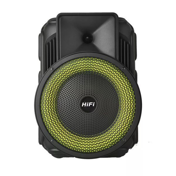 Портативна Bluetooth колонка RX-8135W 8" RGB валіза з караоке 10W Black 3_05108 фото