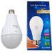 Светодиодная лампа 20W E27 с аккумулятором 2x18650 для дома White 7_01660 фото 3
