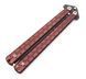 Нож-бабочка Benchmade F8022 тактический 22 см с клипсой коричневый 7_00571 фото 2