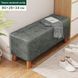 Лавка-пуф с мягким сиденьем N119 деревянные ножки Dark Green 80&times;30&times;36 см 3_08170 фото 3