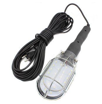 Переносной светильник W02-10 24 LED с крючком для подключения 220В 10 метров 7_02274 фото