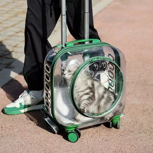 Сумка для перенесення домашніх тварин CosmoPet CP-304 з телескопічною ручкою 3_06587 фото