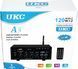 Аудіо посилювач UKC A5 Bluetooth USB SD FM MP3 для караоке 2x120W Чорний 3_07327 фото 6