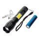 Ручний акумуляторний ліхтар Police WD234 T6+COB 1X18650 microUSB Black 7_00995 фото 2