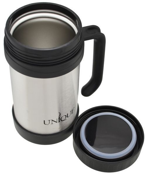 Пищевой термос Unique UN-1034 0.5 л Silver-Black 3_00984 фото