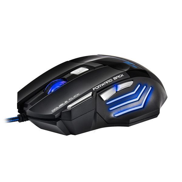 Игровая мышь CZF G509-7 с проводом и RGB подсветкой Black 3_07965 фото