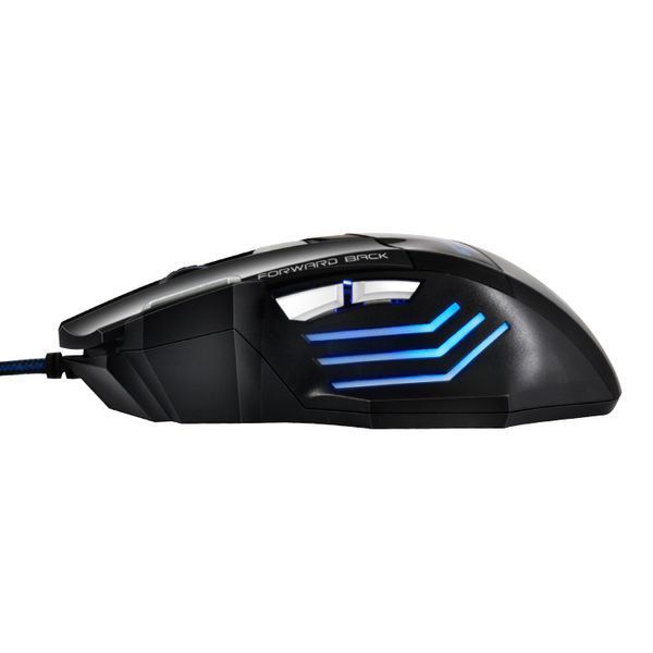 Игровая мышь CZF G509-7 с проводом и RGB подсветкой Black 3_07965 фото