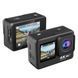 Екшн-камера Q60AR WiFi 4K 2 екрани з пультом Black 3_05044 фото 3