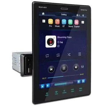 Автомагнітола Tesla Style 9512A 1din 9.5" GPS 2/16 ГБ Android 4x45 Вт Black 3_03389 фото