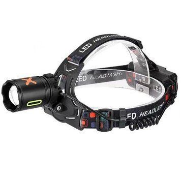 Ліхтарик налобний PLD-CT012-P TG Zoom акумуляторний 2x18650 Type-C чорний 7_01512 фото