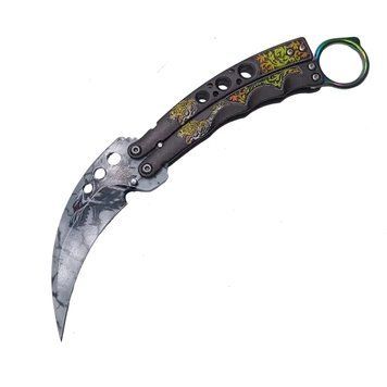 Нож коготь Dif CSGO с чехлом 24см Wolf 7_01790 фото