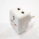 Зарядний пристрій 2xUSB NK-823 для швидкої зарядки White 7_02209 фото 5