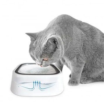 Миска-поїлка Magic Bowl з плаваючим диском 1.5L біла 3_05794 фото